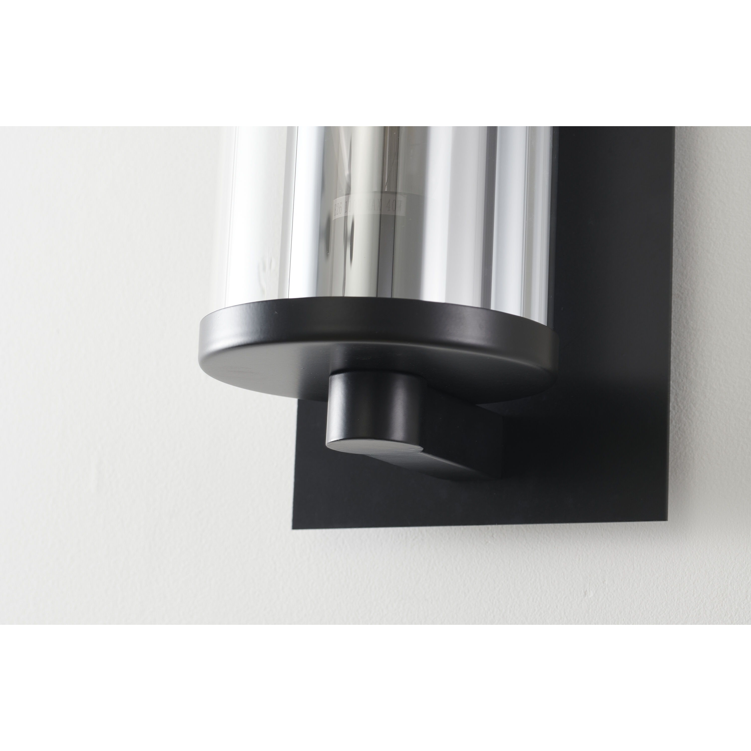 Canada Wall Sconce Wall Light, Black Frame
